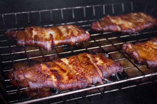 Smoked Pork Chops in Smoker