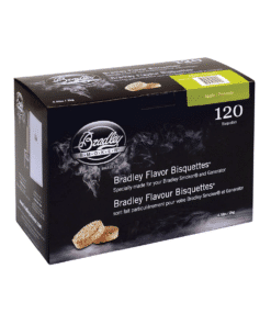 Bradley Smoker Wood Bisquettes, Apple Flavor, 120 Pack
