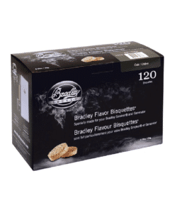 Bradley Smoker Wood Bisquettes, Oak Flavor, 120 Pack