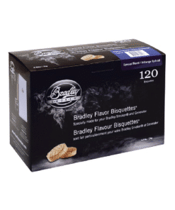 Bradley Smoker Wood Bisquettes, Special Blend Flavor, 120 Pack