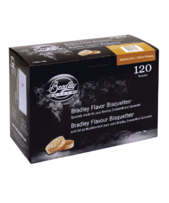 Bradley Smoker Wood Bisquettes, Whiskey Oak Flavor, 120 Pack