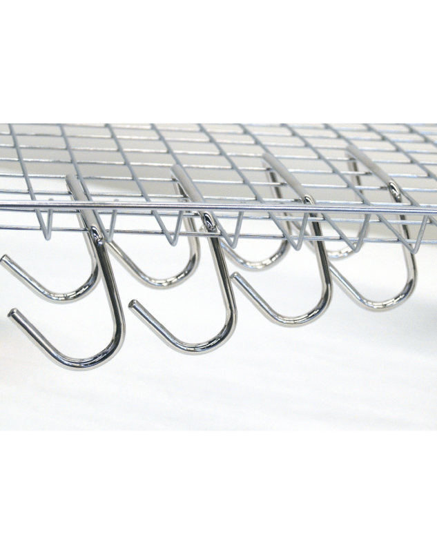 Bradley Smoker Hooks, Sausage Hooks, Heavy-Duty, Chrome-Plated, 4 Pack